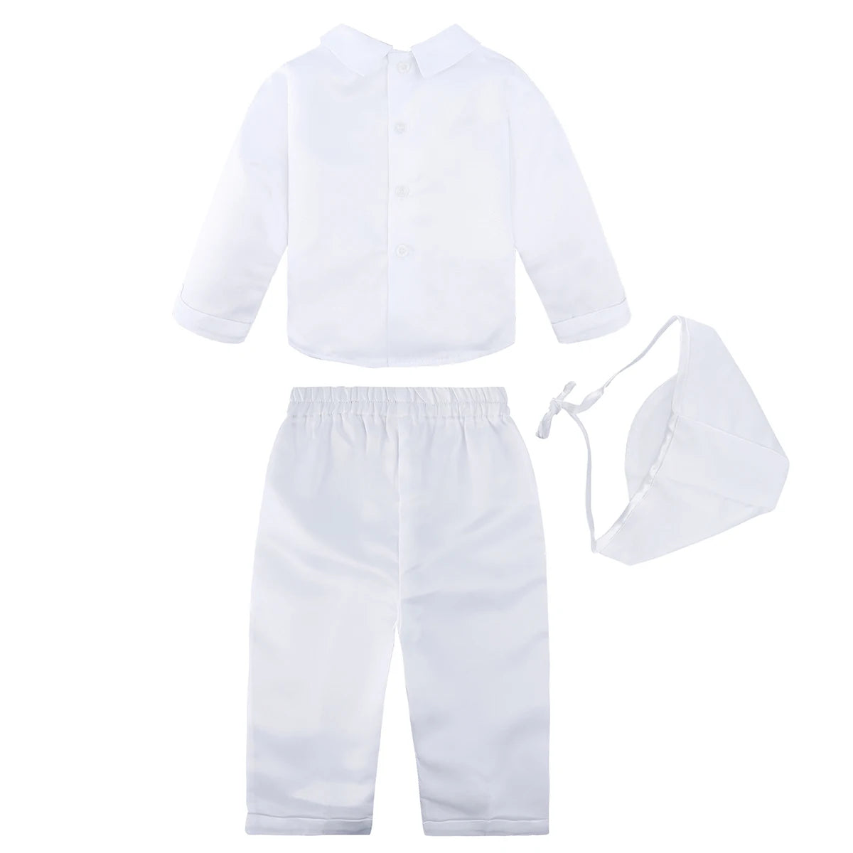 Baby Boys Baptism Outfits Infant Wedding Birthday Party White Cartoon Dove Newborn Formal Gentleman Suits Christening Clothes